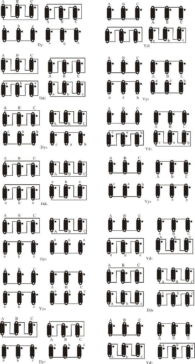 3相隔離變壓器接線圖解