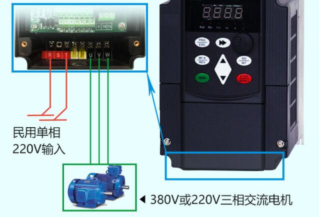 沒有三相電怎么接三相電機？